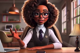 create ai animation story, ai video art, kids learning video 3d cartoon for kids
