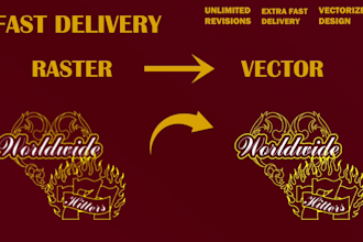 provide you vector file of ai generated image and logo