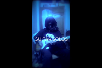 record guitar for pop, rock, guitar solos and rhythm guitar