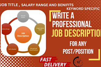 help you maximize your recruitment efforts with a customized job description