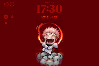 create a pixel art of your favorite anime character, actor or oc