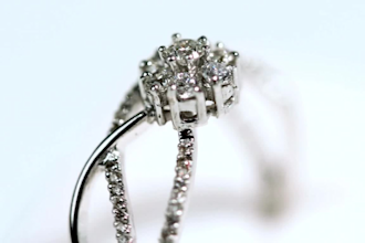 create a modern 3d cad jewelry design and render it