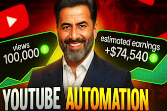 set up and manage your faceless youtube automation channel