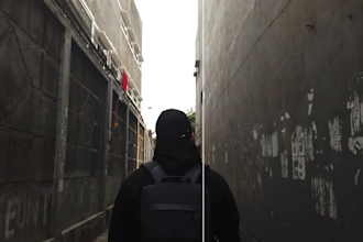 remove wire object text and logo from video