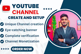 perfectly create or setup youtube channel for channel monetization