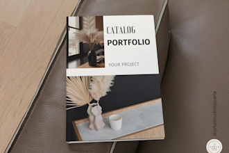 design product catalog, sell sheet, lookbook, catalogue, magazine design