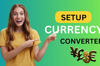 setup currency converter location changer in shopify store
