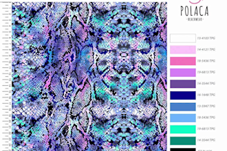 design pattern based on vintage fabric