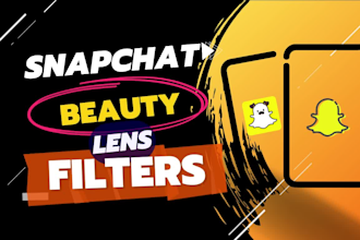create snapchat filter, makeup and beauty filters in lens studio