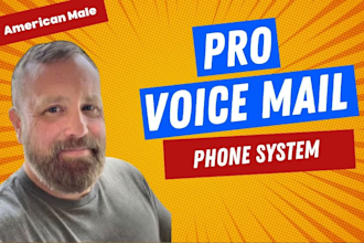 record your voicemail greeting and phone system messages