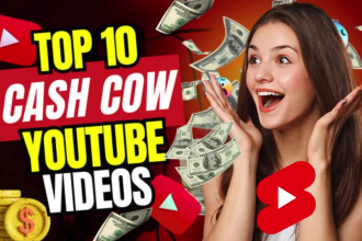 create youtube automation cash cow channel and top 10 videos