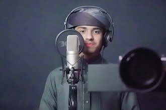 recite holy quran in different styles in high quality record