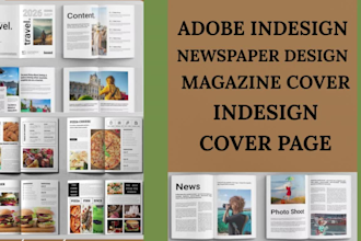 design stunning magazine layout design catalog product lookbook design catalog
