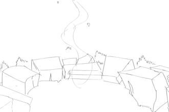 draw 2d line art animation frame by frame, 2d traditional, 2d hand drawing art
