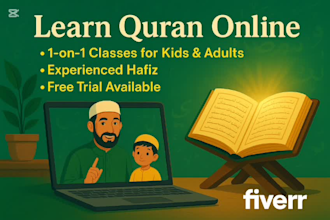 be your best online quran teacher for kids and adults