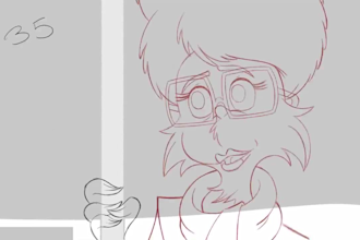 do 2d line art animation, 2d hand drawn video, 2d traditional animation