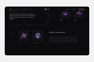 3d crypto animated website interactive website threejs website webgl gsap
