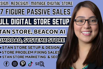 stan store stan store marketing, stan store setup beacon ai, payhip landing page