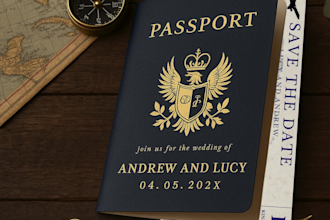 create a passport wedding invite boarding pass rsvp boho invite minimilistic