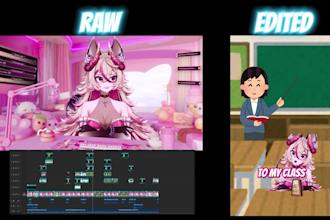 edit shorts, tiktok, long form vids and also vod scrubbing for vtubers