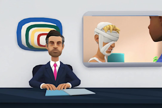 create 3d cartoon character animation