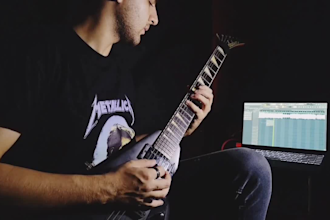 add a melodic or heavy guitar solo to your rock, metal, or trap song