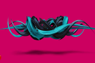 make 10 4k minimal 2d and 3d logo animations intro, outro