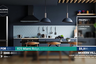 do amazing real estate video editing