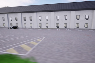 animate 3d affordable commercial building interior and exterior