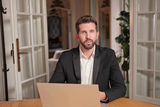 creat an ai video with a human avatar speaking multilingual