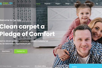 do office cleaning janitor website design squarespace wix wordpress systeme duda