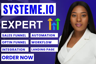 create systeme io website systeme io sales funnel clickfunnels landing page