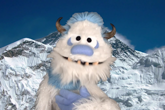 have frederick the yeti create a custom puppet video