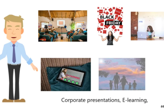 turn powerpoint presentation into a slideshow animated video