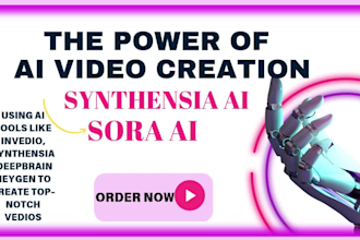 invideo creation, ai animation, synthesia, vsl, and sora