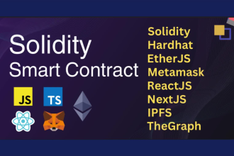 build solidity smart contract web3 dapp nft react nextjs