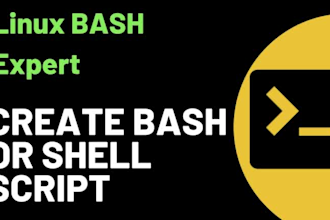 create bash script to automate your linux daily operations