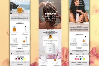 design mailchimp email template, newsletter, mailchimp email marketing