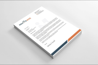 designs business card, letterhead and stationery items