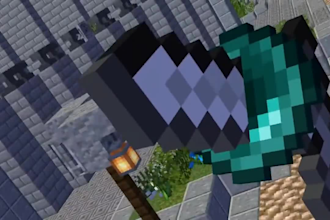 create a custom 3d minecraft level for your animation project