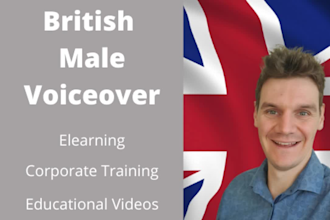 record elearning voice over or educational video narration