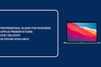 make pitchdeck presentation and business proposal