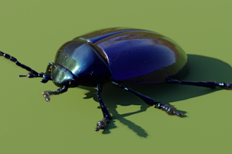 make a hyper realistic animal in blender