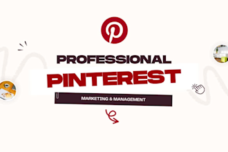 create seo optimized pins, posts, boards, pinterest marketing and management