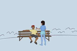 do simple 2d cartoon animation, 2d character animation ,cartoon character video