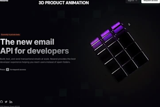 create a 3d interactive and animated wix studio website, scrolling animation