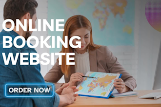 make photography, video and drone website with online booking