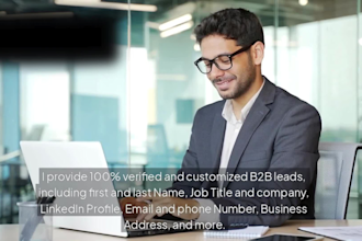 generate highly targeted b2b leads tailored to your industry and location
