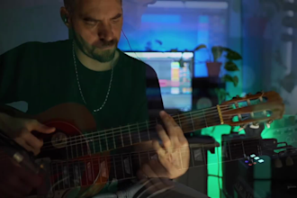 professional studio quality guitar tracks