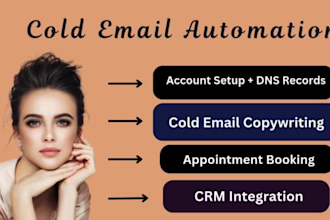 setup instantly ai for cold email outreach, write email copy, book appointments